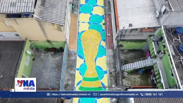 Người dân Brazil nhuộm đường phố cổ vũ đội tuyển