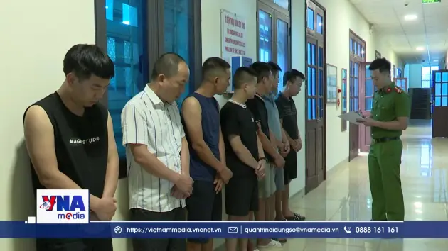 Triệt phá sới bạc thu 'phí vào cửa', cho vay lãi nặng tại Ninh Bình