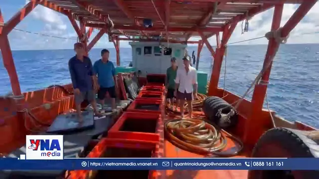 Cảnh sát biển bắt giữ tàu chở 55.000 lít dầu DO không phép