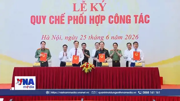 Hoàn thiện quy chế phối hợp trong lĩnh vực quốc phòng, an ninh và đối ngoại