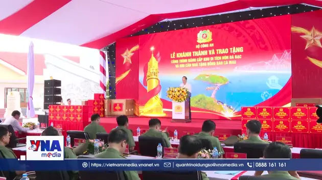 Nâng cấp Khu di tích Hòn Đá Bạc và bàn giao 500 căn nhà nghĩa tình