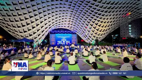 Đà Nẵng lan tỏa tình hữu nghị Việt Nam - Ấn Độ qua yoga