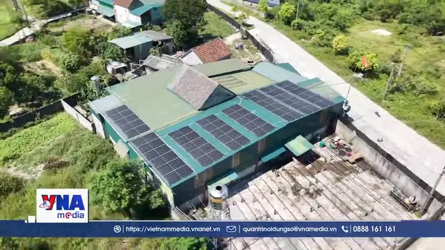 Điện mặt trời mái nhà góp phần giảm áp lực cung ứng điện tại Hà Tĩnh