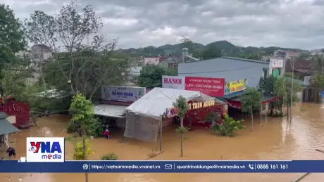 Cao Bằng: 441 nhà dân bị ngập và cô lập trong mưa lũ