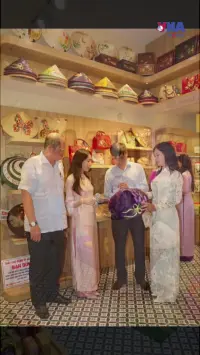 Độc đáo nón lá Huế tại Hà Thành