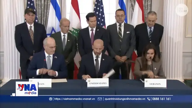 Israel và Liban đạt được thỏa thuận khung