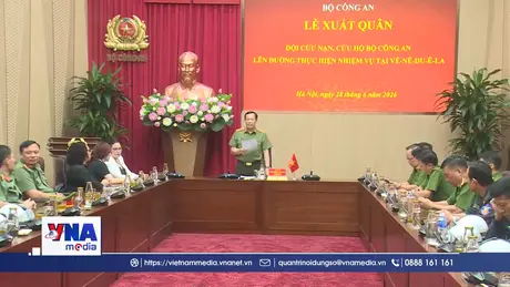 Bộ Công an xuất quân lên đường làm nhiệm vụ tại Venezuela