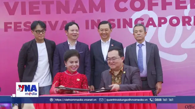 Doanh nghiệp cà phê Việt chủ động vươn tầm từ Singapore