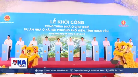 Lễ khởi công công trình Nhà ở cho thuê đầu tiên của tỉnh Hưng Yên