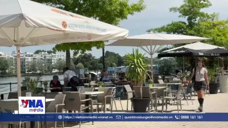 Sóng nhiệt tràn qua nước Đức
