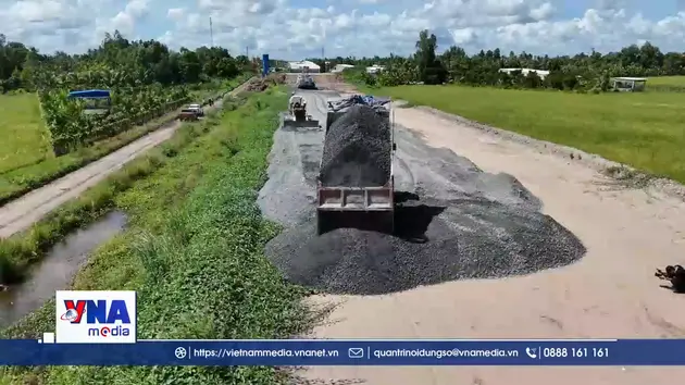 Gỡ khó vật liệu cho cao tốc Châu Đốc - Cần Thơ - Sóc Trăng