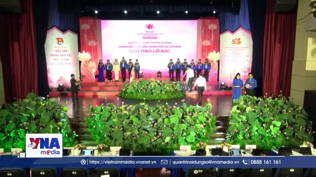 TP.HCM tuyên dương thanh niên tiêu biểu làm theo lời Bác