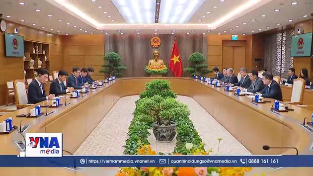 Thủ tướng Lê Minh Hưng tiếp Đại sứ Hàn Quốc