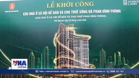 Thái Nguyên khởi công 6 dự án nhà ở xã hội để bán và cho thuê