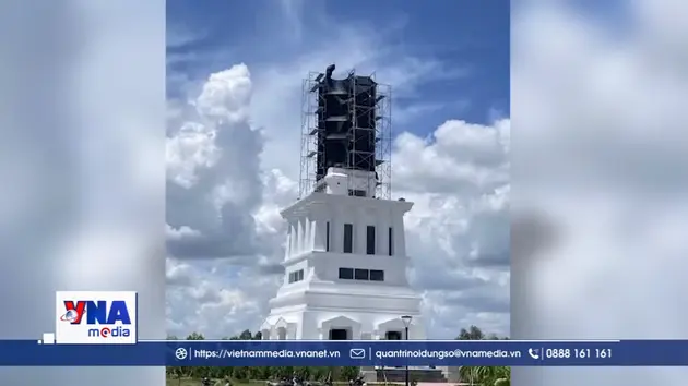 Tây Ninh tạm dừng công trình tượng “Nữ thần khai phóng”