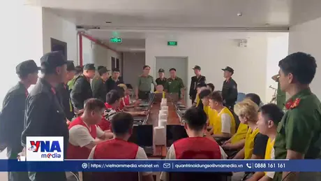 Bàn giao 19 đối tượng Trung Quốc lập 