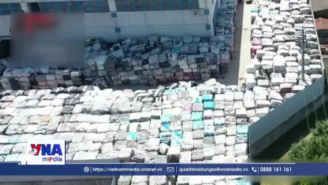 Phá đường dây buôn lậu rác thải dệt may tại châu Âu