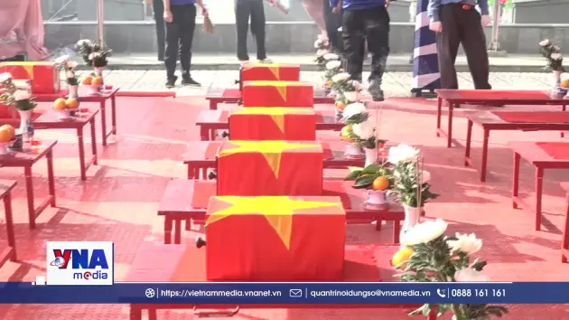 Tây Ninh đón 173 hài cốt liệt sĩ hồi hương