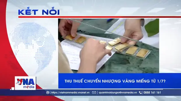Trạm tin số chiều ngày 30/6: Bộ Tài chính nói gì trước thông tin cho rằng từ ngày 1/7 sẽ thu thuế chuyển nhượng vàng miếng