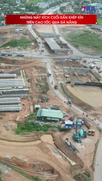 Những mắt xích cuối dần khép kín trên cao tốc qua Đà Nẵng