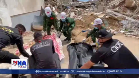 Đã tìm thấy thi thể đầu tiên trong ngày đầu ra quân