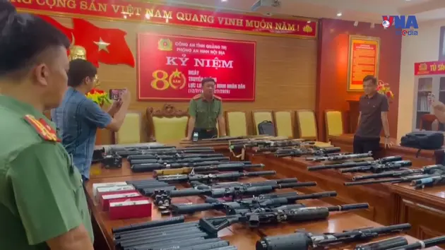 An ninh 365+ ngày 2/7: Triệt phá đường dây sản xuất, mua bán linh kiện súng