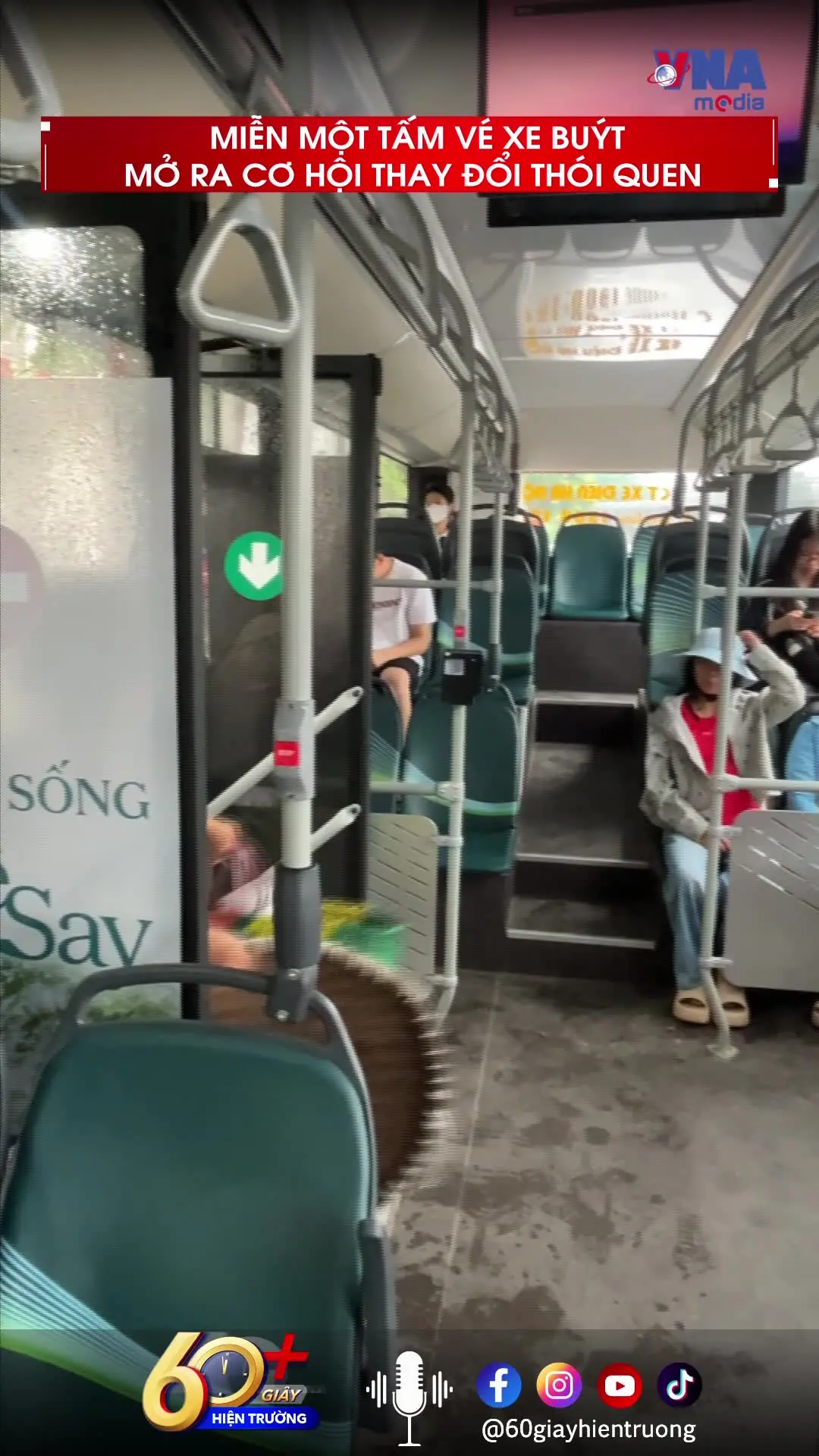 Miễn một tấm vé xe buýt, mở ra cơ hội thay đổi thói quen