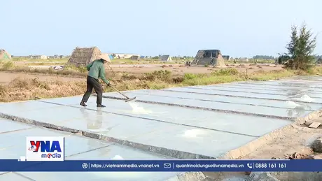 Diêm dân Ninh Bình gian nan giữ nghề muối truyền thống