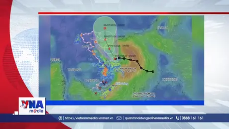 Trạm tin số trưa 3/7: Bão số 1 hướng vào vùng biển Quảng Ninh, Bắc Bộ mưa rất to từ đêm nay
