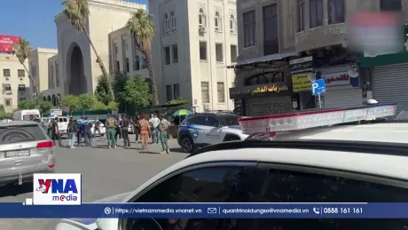 Đánh bom gây thương vong tại trung tâm thủ đô của Syria