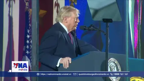Tổng thống Donald Trump nhấn mạnh bản sắc nước Mỹ