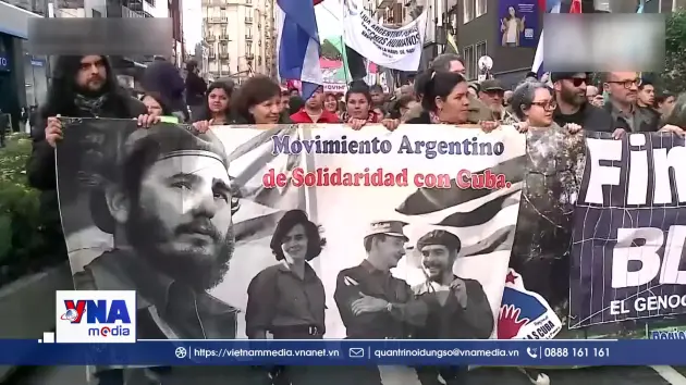 Hơn 130 tổ chức tại Argentina tuyên bố đoàn kết với Cuba