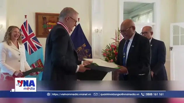 Australia và Fiji ký hiệp ước quốc phòng lịch sử