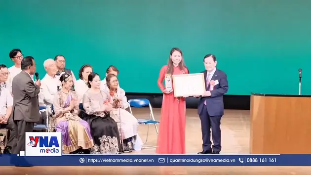 Người Việt đầu tiên nhận giải thưởng “Cộng đồng cho Công dân Toàn cầu” tại Nhật Bản