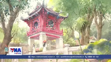 Chiêm ngưỡng những tác phẩm nghệ thuật trải dài suốt trăm năm về Quốc Tử Giám