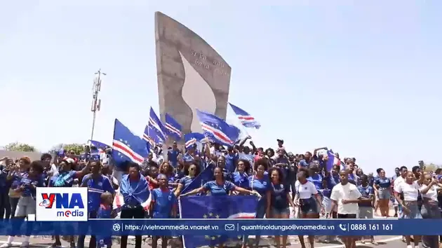 Cape Verde đón chào những cầu thủ - người hùng