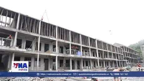 Tăng tốc xây dựng Trường nội trú liên cấp Sơn Vĩ