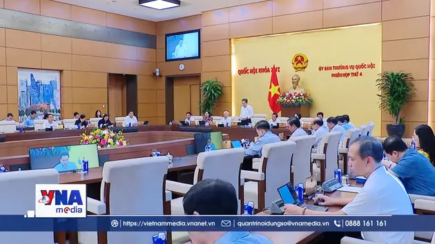 Khai mạc Phiên họp thứ 4 Ủy ban Thường vụ Quốc hội