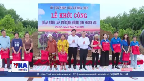 Người dân Nha Bích hiến đất trị giá 16 tỷ đồng để mở tuyến đường