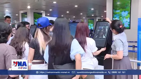 Check-in sinh trắc học: Hành trình mới tại sân bay Nội Bài