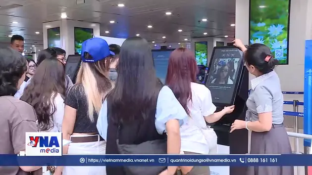 Check-in sinh trắc học: Hành trình mới tại sân bay Nội Bài