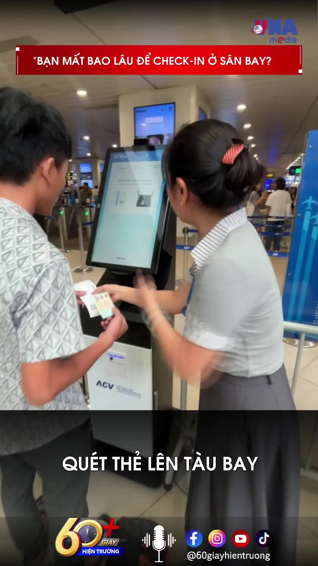 Bạn mất bao lâu để check-in ở sân bay?