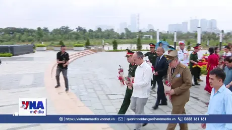 Tưởng niệm các chuyên gia quân sự Cuba hy sinh trong cuộc kháng chiến