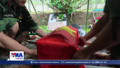 Cao Bằng: Lấy mẫu hài cốt liệt sĩ chưa xác định được thông tin