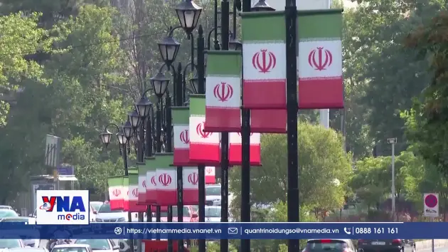 Tuyến đường sát chiến lược của Iran bị tập kích