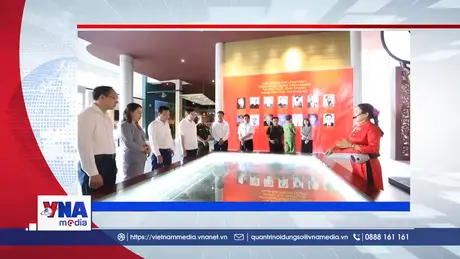 🔴Trạm tin số chiều 10/7: Phó Chủ tịch nước Võ Thị Ánh Xuân dâng hương các Anh hùng liệt sĩ tại Tây Ninh