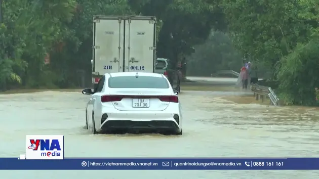 Mưa lớn gây thiệt hại ban đầu ở Lào Cai