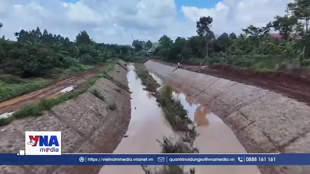 Đẩy nhanh dự án suối Đắk Woa, gỡ điểm nghẽn ngập úng