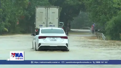 Mưa lớn gây thiệt hại ban đầu ở Lào Cai