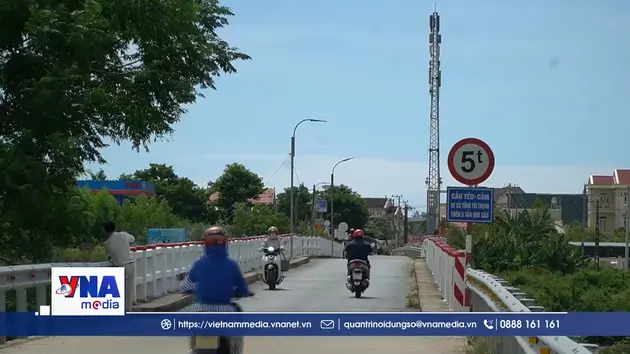 Quảng Ngãi: Cầu huyết mạch xuống cấp nghiêm trọng
